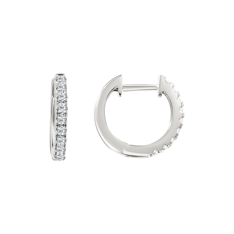 Silberohrringe aus Silber 925 mit Zirkonia