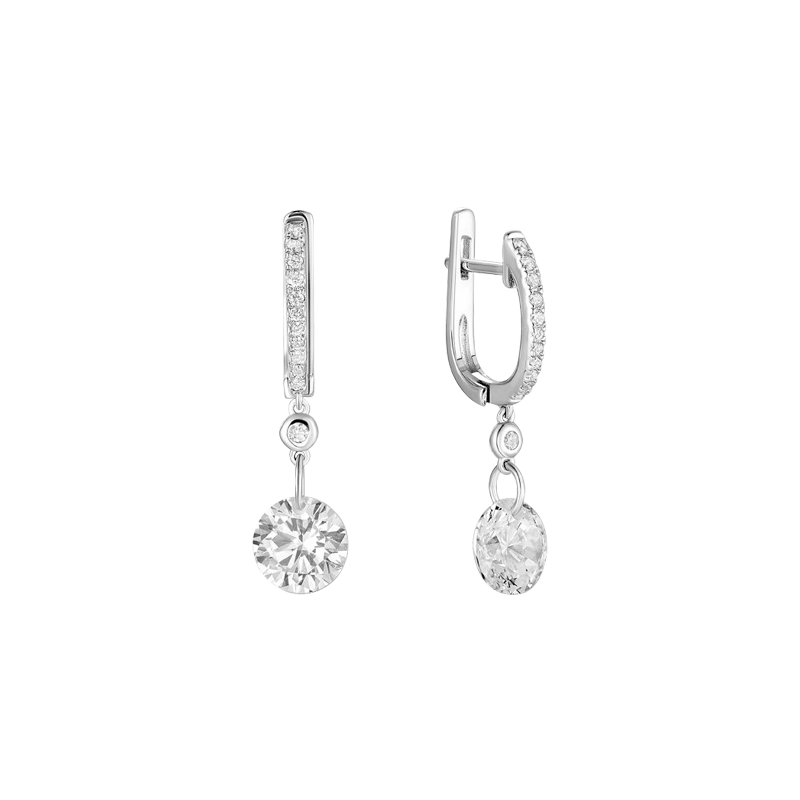 Silberohrringe aus Silber 925 mit Zirkonia