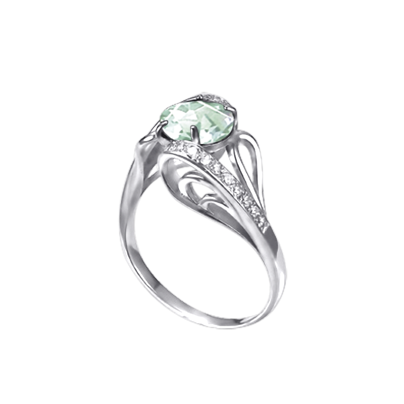 Silberring Damen aus Silber 925 mit Amethyst