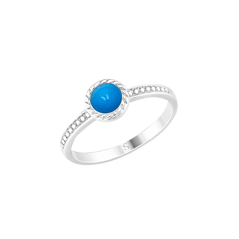 Silberring Damen aus Silber 925 mit Emaille
