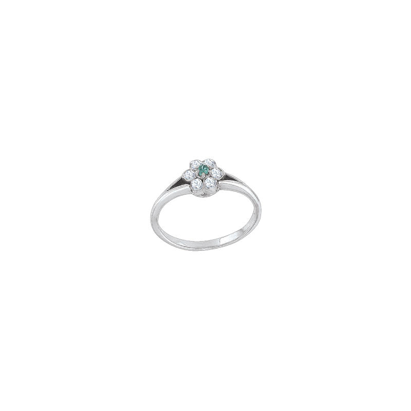 Silberring Damen aus Silber 925 mit Zirkonia