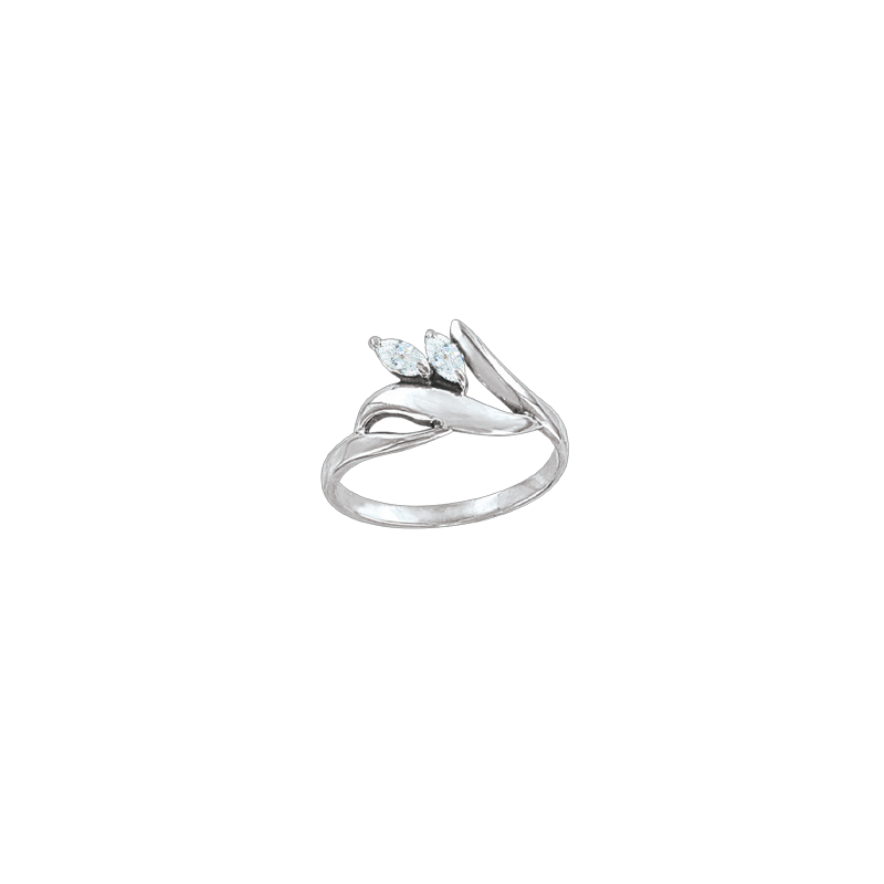Silberring Damen aus Silber 925 mit Zirkonia