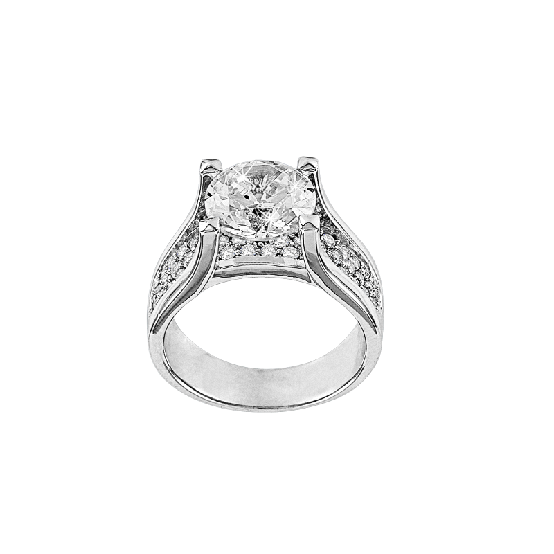 Silberring Damen aus Silber 925 mit Zirkonia