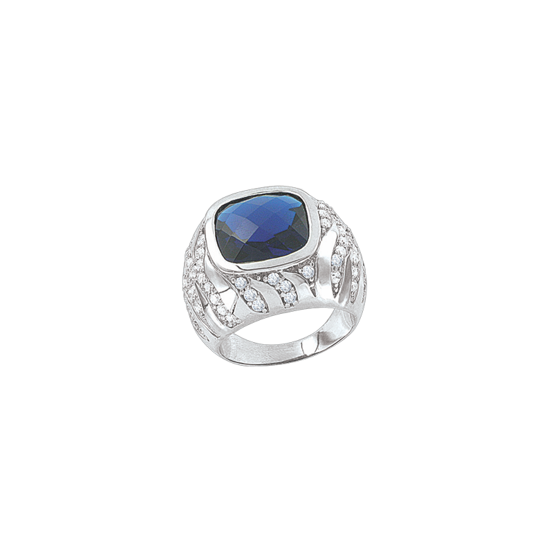 Silberring Damen aus Silber 925 mit Zirkonia