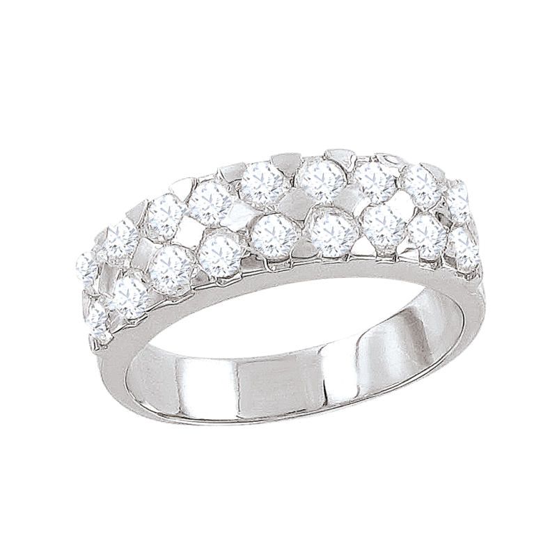 Silberring Damen aus Silber 925 mit Zirkonia