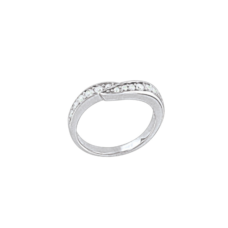 Silberring Damen aus Silber 925 mit Zirkonia