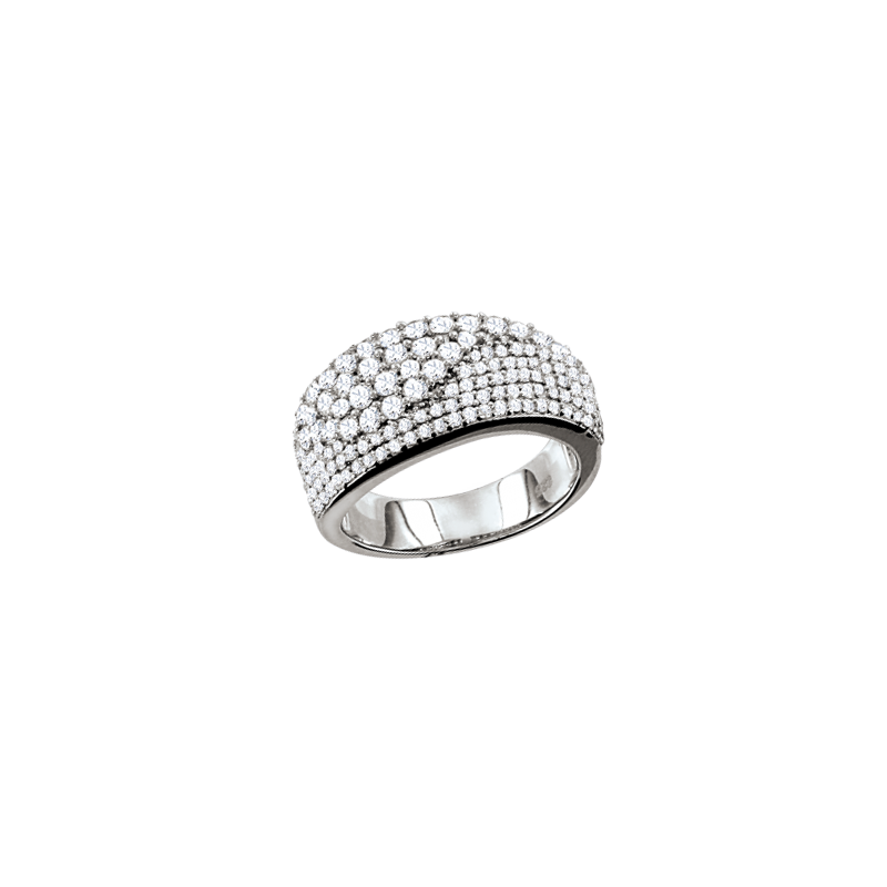 Silberring Damen aus Silber 925 mit Zirkonia
