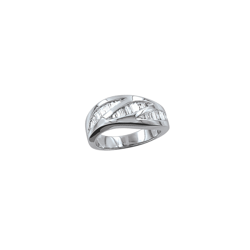 Silberring Damen aus Silber 925 mit Zirkonia
