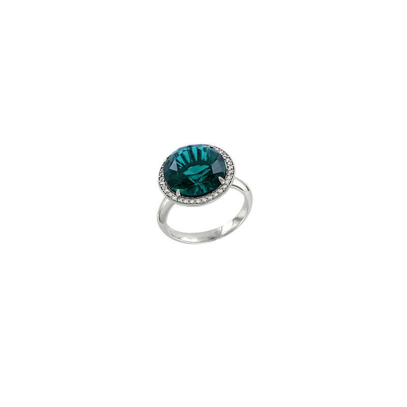 Silberring Damen aus Silber 925 mit Zirkonia