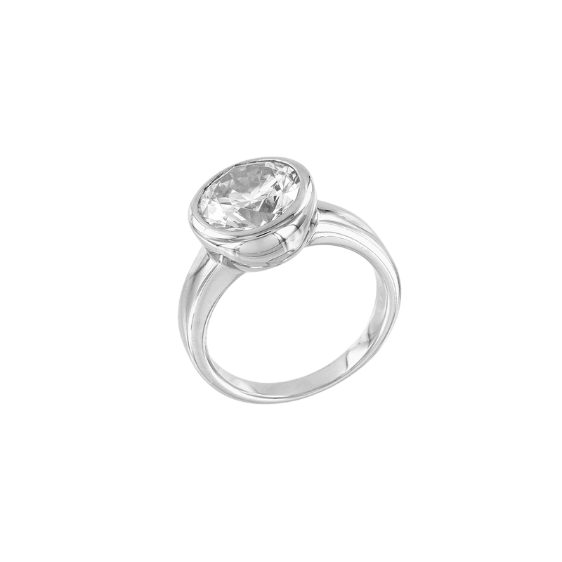 Silberring Damen aus Silber 925 mit Zirkonia