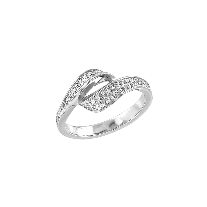 Silberring Damen aus Silber 925 mit Zirkonia