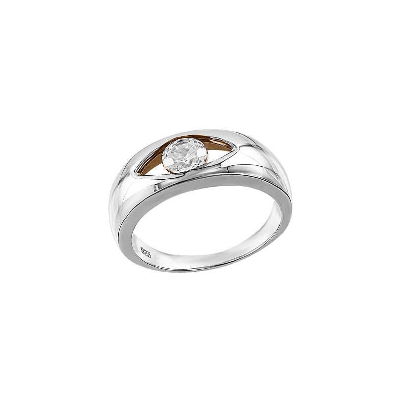 Silberring Damen aus Silber 925 mit Zirkonia