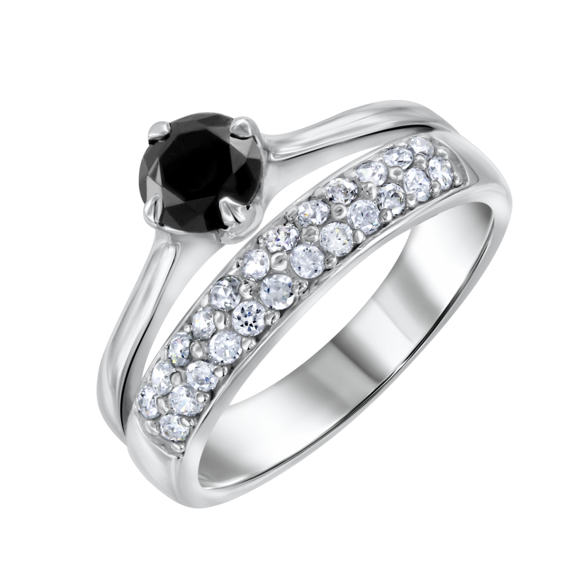 Silberring Damen aus Silber 925 mit Zirkonia