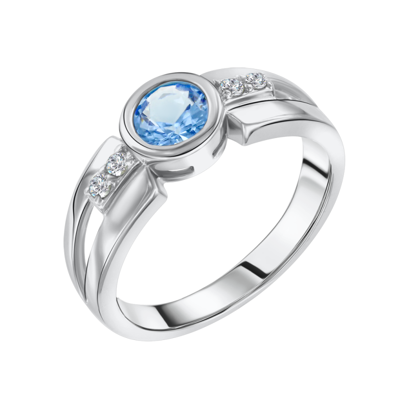 Silberring Damen aus Silber 925 mit Zirkonia