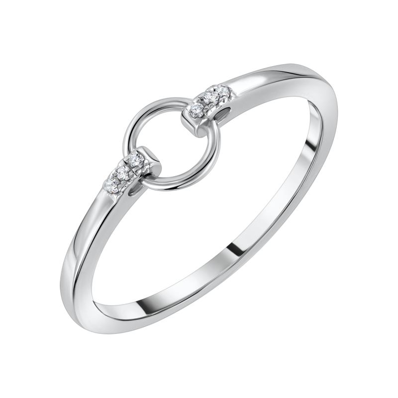 Silberring Damen aus Silber 925 mit Zirkonia