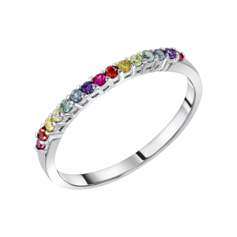 Silberring Damen aus Silber 925 mit Zirkonia