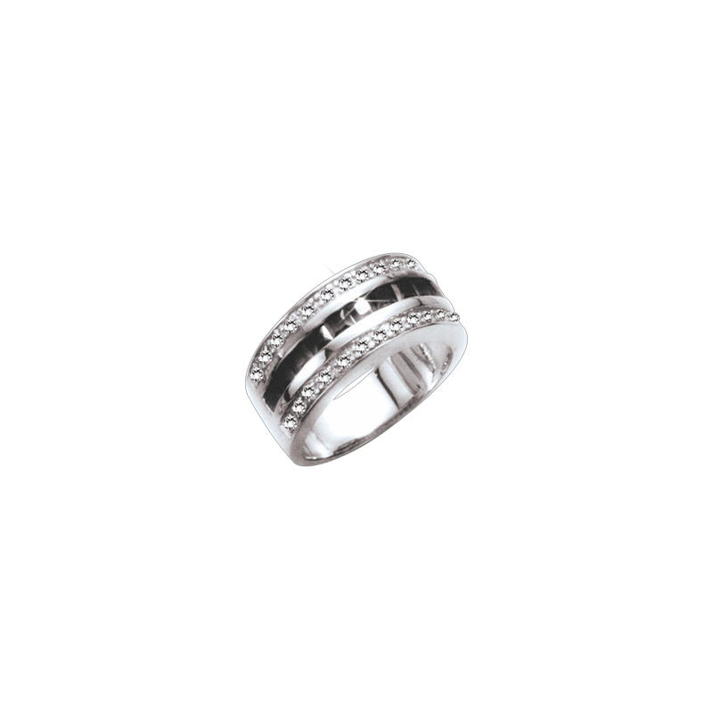 Silberring Damen aus Silber 925 mit Zirkonia