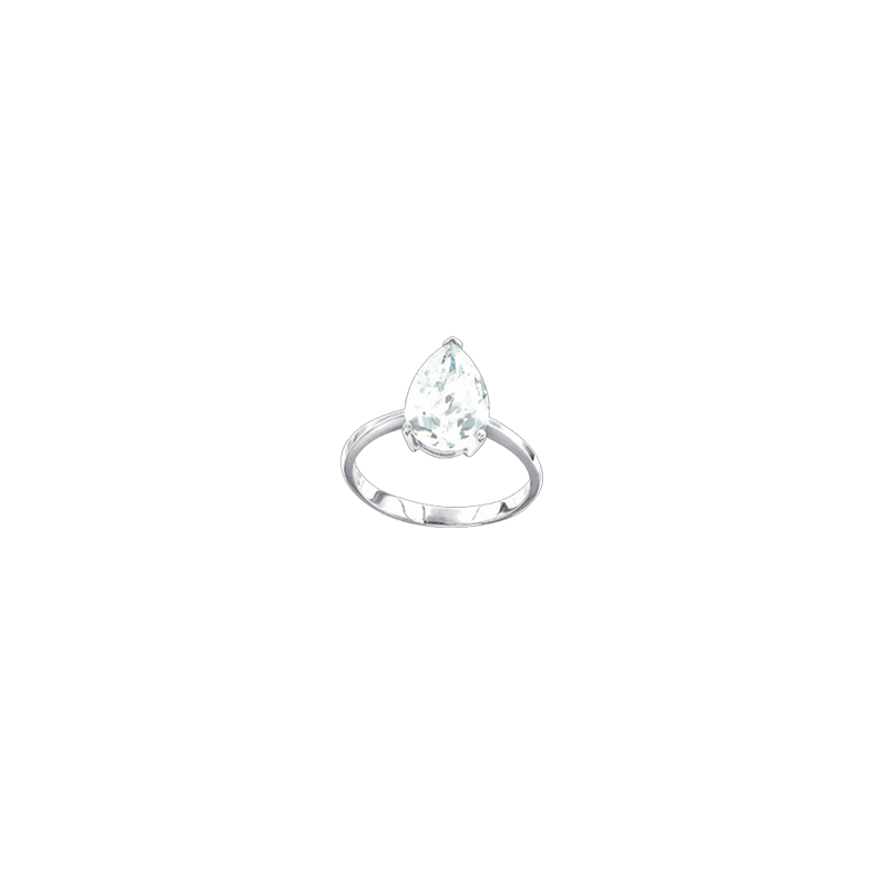 Silberring Damen aus Silber 925 mit Zirkonia