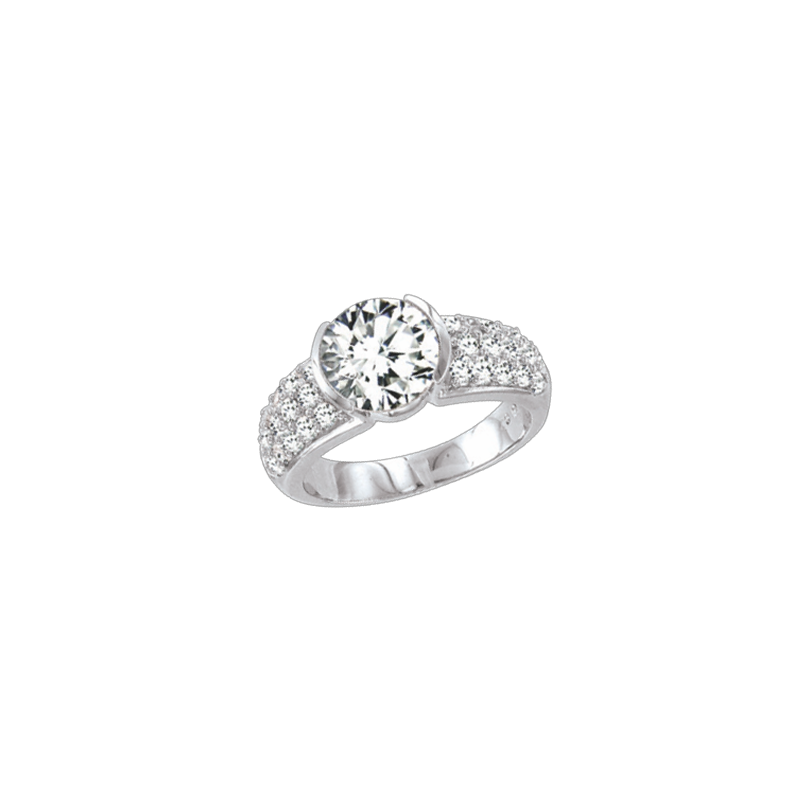 Silberring Damen aus Silber 925 mit Zirkonia