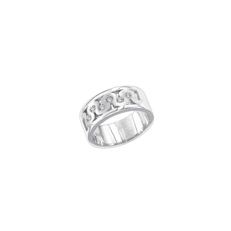 Silberring Damen aus Silber 925 mit Zirkonia