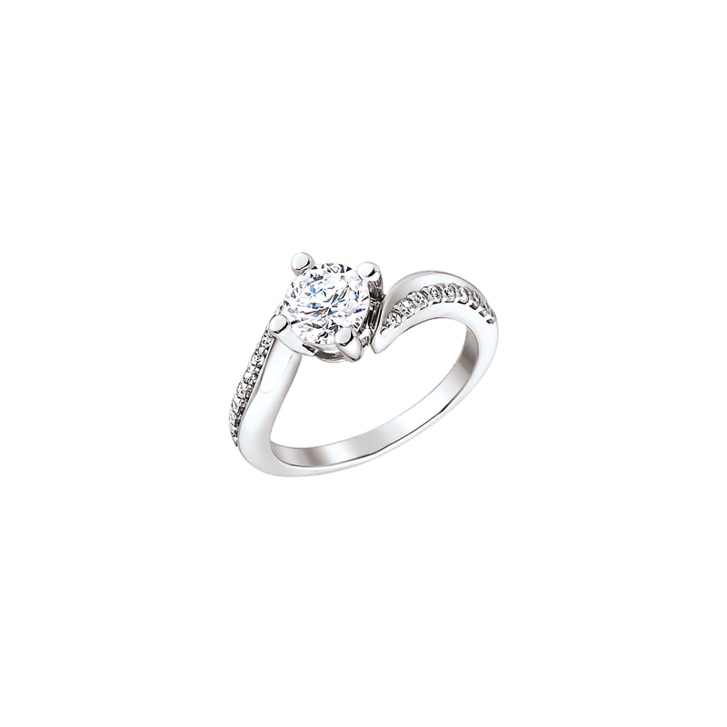 Silberring Damen aus Silber 925 mit Zirkonia