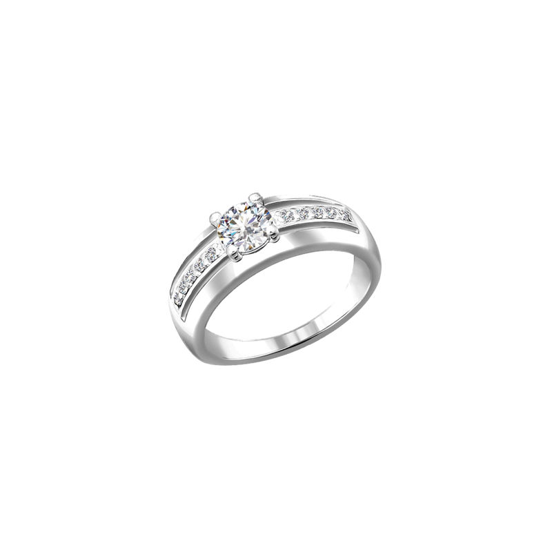 Silberring Damen aus Silber 925 mit Zirkonia