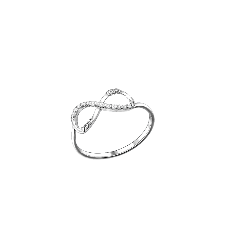 Silberring Damen aus Silber 925 mit Zirkonia