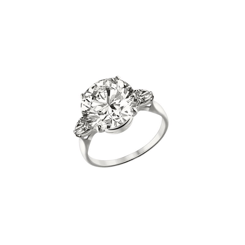 Silberring Damen aus Silber 925 mit Zirkonia