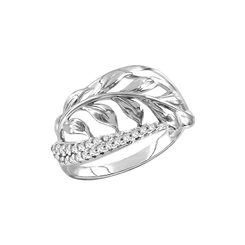 Silberring Damen aus Silber 925 mit Zirkonia