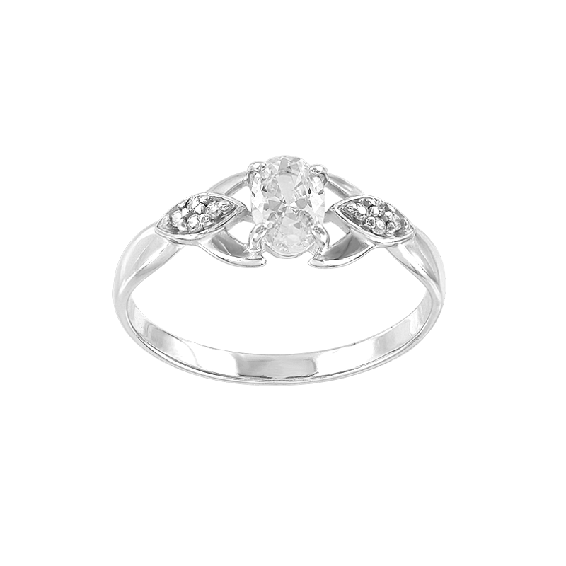 Silberring Damen aus Silber 925 mit Zirkonia