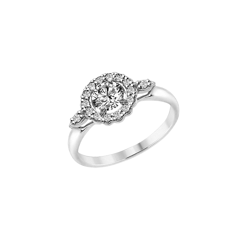 Silberring Damen aus Silber 925 mit Zirkonia
