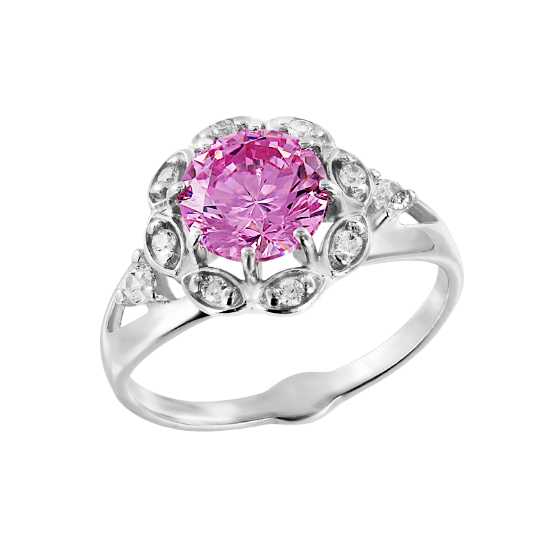 Silberring Damen aus Silber 925 mit Zirkonia