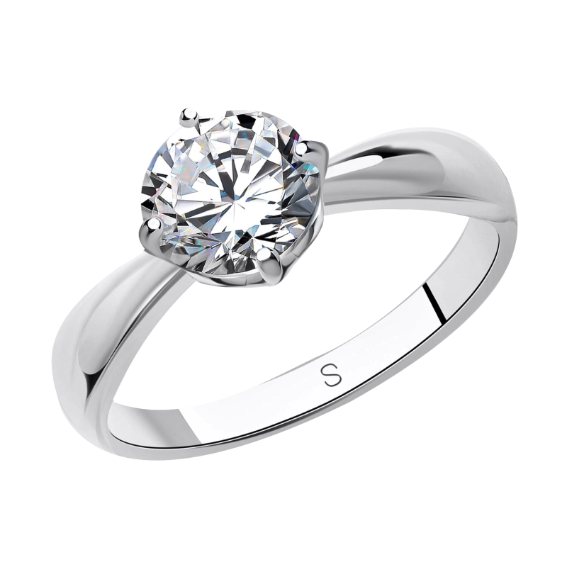 Silberring Damen aus Silber 925 mit Zirkonia