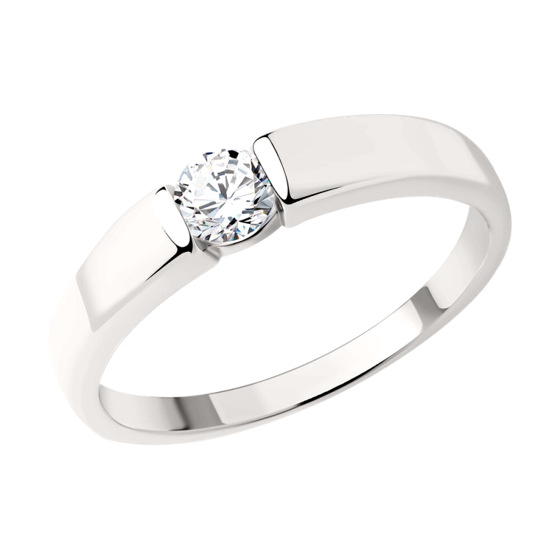 Silberring Damen aus Silber 925 mit Zirkonia