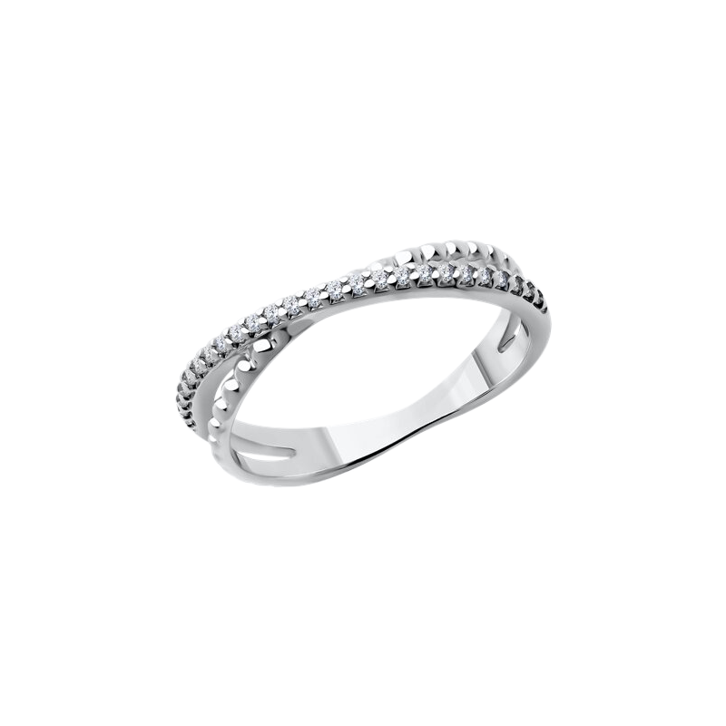 Silberring Damen aus Silber 925 mit Zirkonia