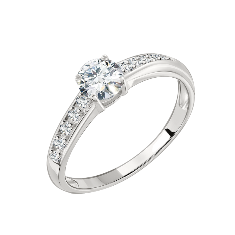Silberring Damen aus Silber 925 mit Zirkonia