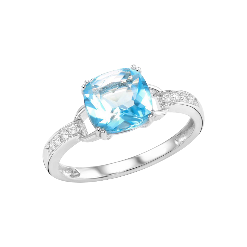 Silberring Damen aus Silber 925 mit Zirkonia