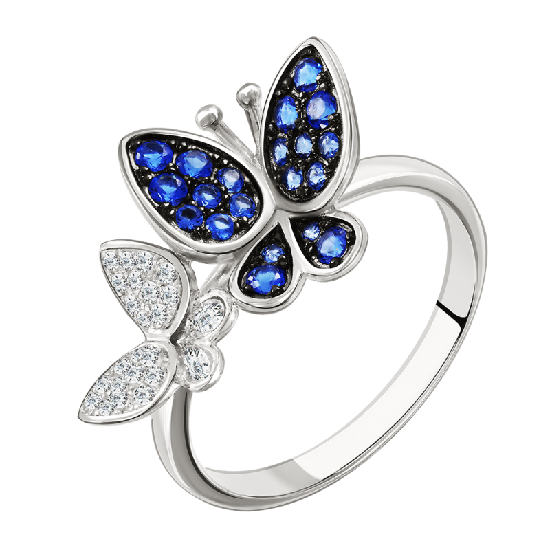 Silberring Damen aus Silber 925 mit Zirkonia