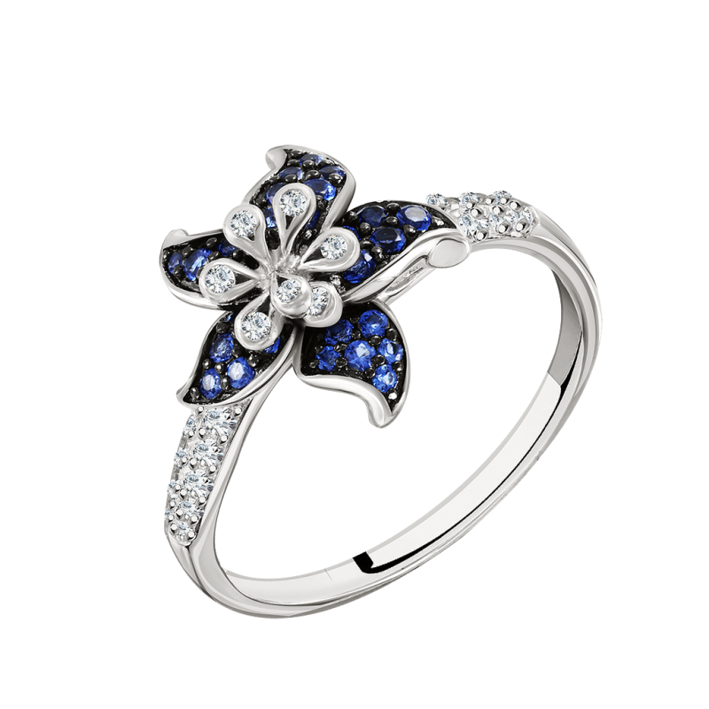 Silberring Damen aus Silber 925 mit Zirkonia