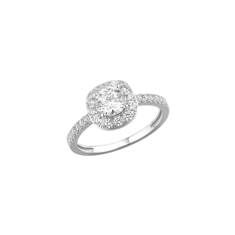 Silberring Damen aus Silber 925 mit Zirkonia