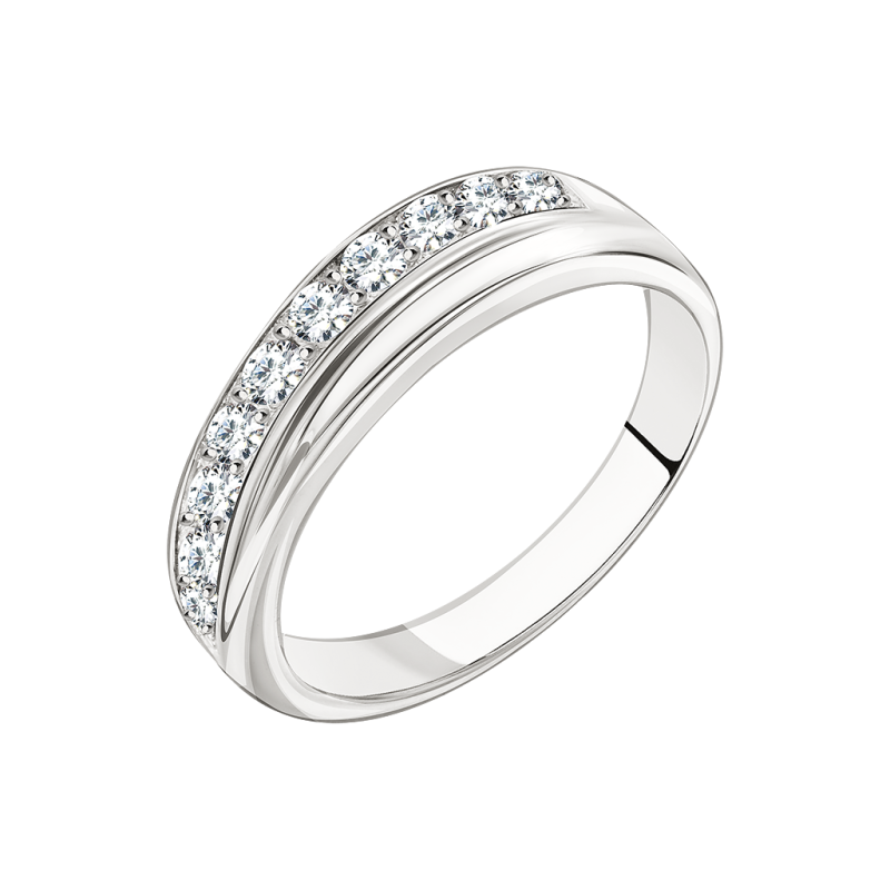 Silberring Damen aus Silber 925 mit Zirkonia
