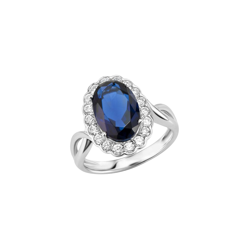 Silberring Damen aus Silber 925 mit Zirkonia