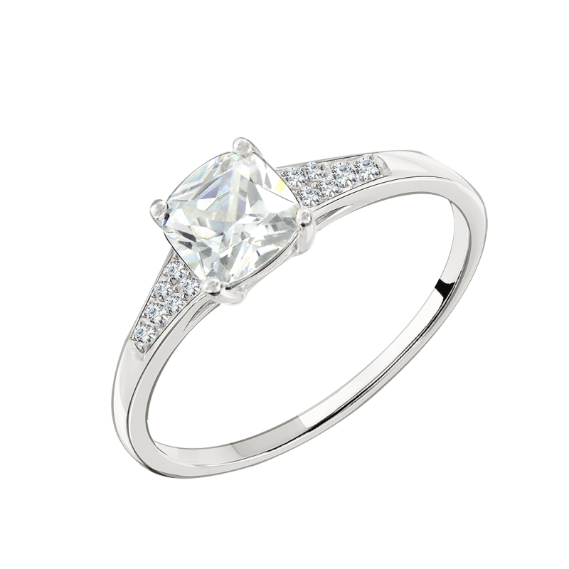 Silberring Damen aus Silber 925 mit Zirkonia