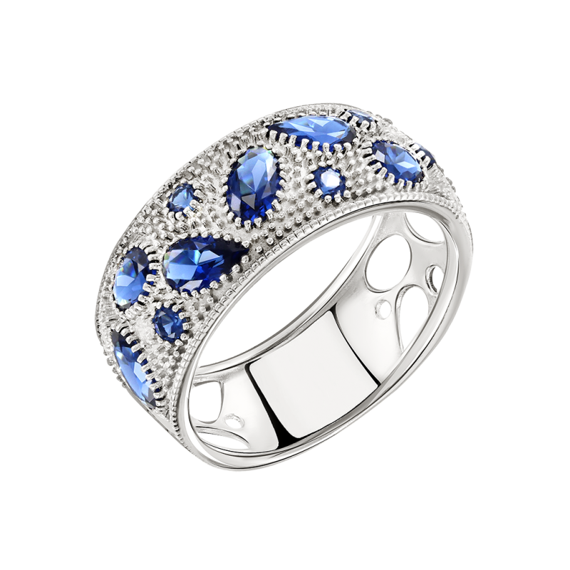Silberring Damen aus Silber 925 mit Zirkonia