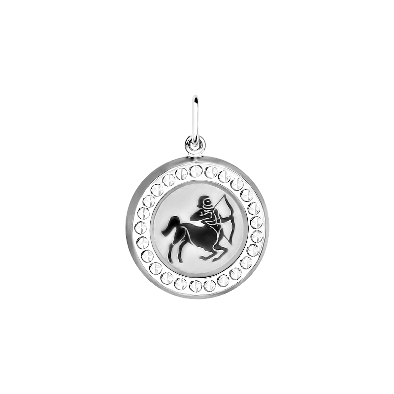 Sternzeichen Anhänger aus Silber 925 mit Zirkonia