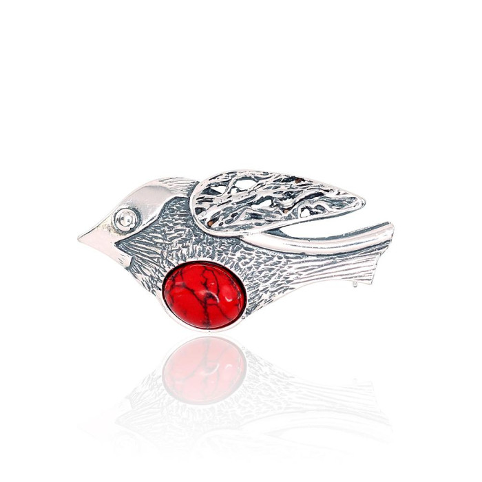 Brosche aus Silber 925