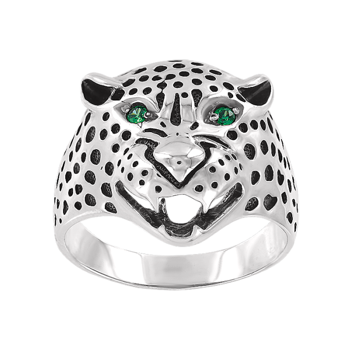 Herrenring aus Silber 925 mit Zirkonia