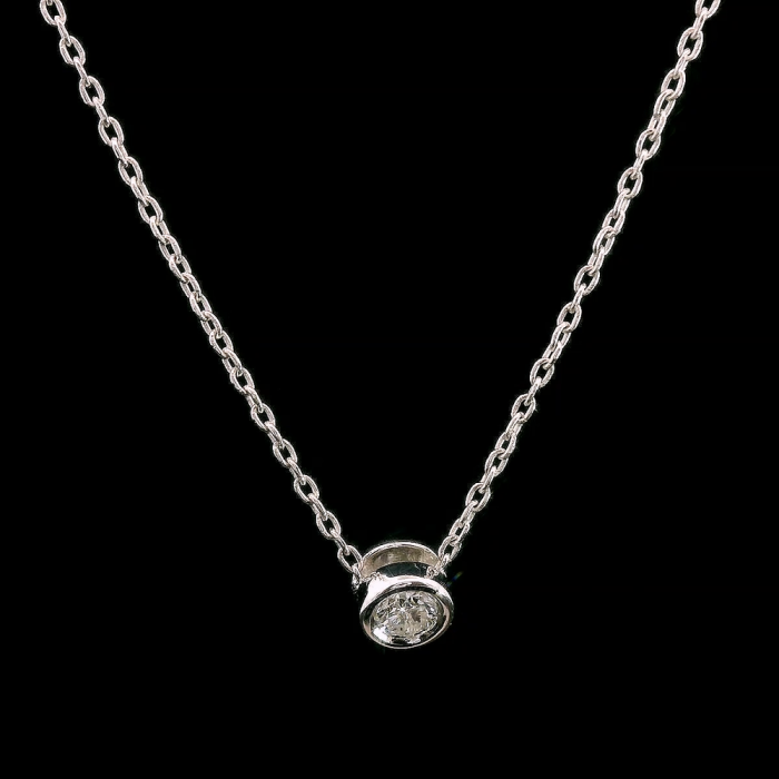 Kette aus Weißgold 585