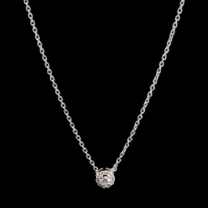 Kette aus Weißgold 585