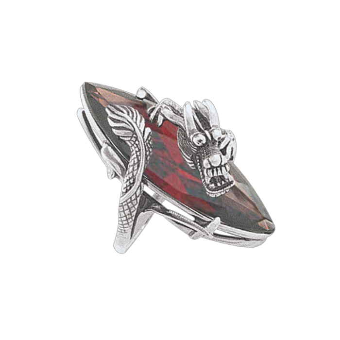 Silberring Damen aus Silber 925 mit Granat
